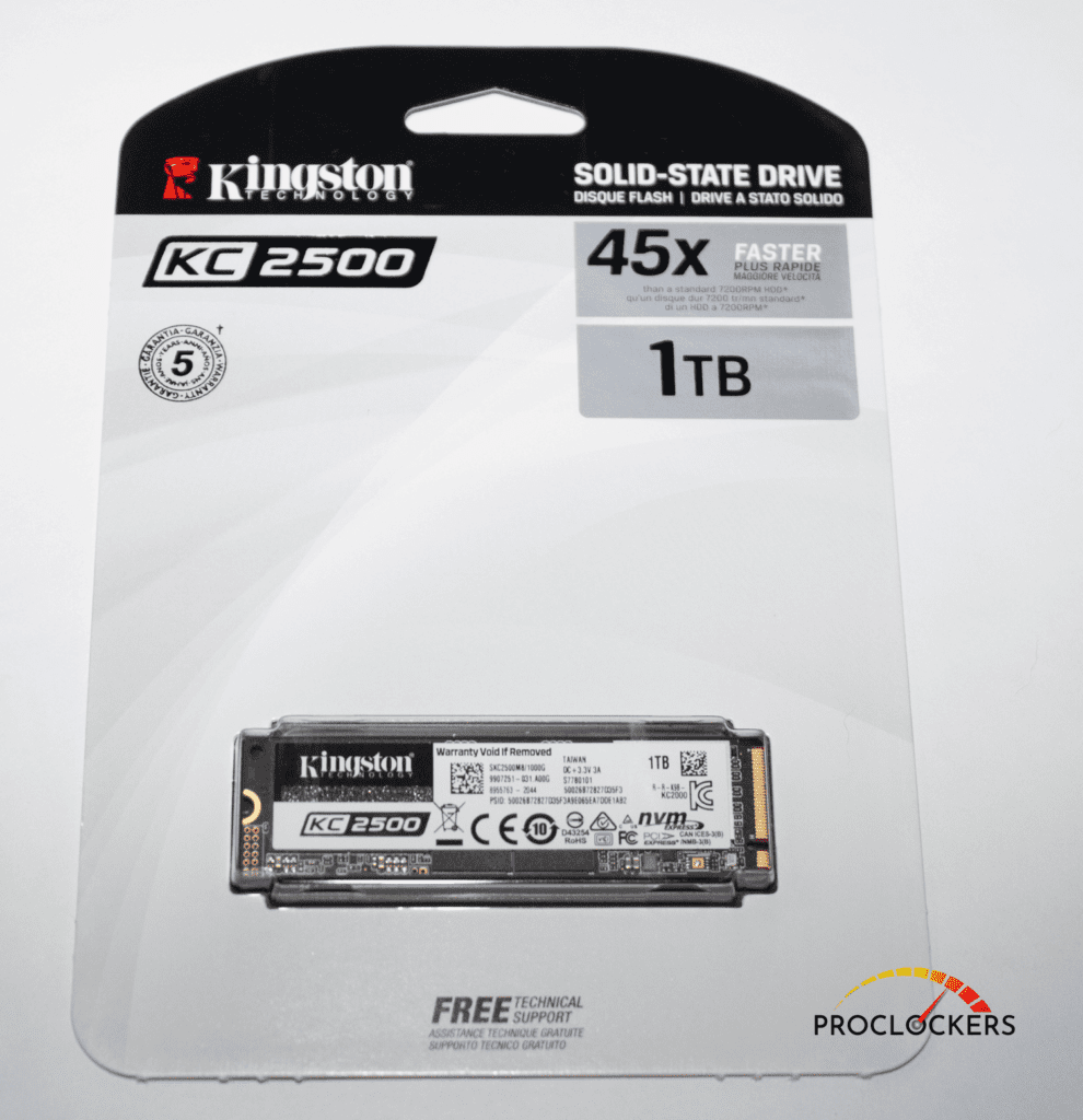 Kingston KC2500 M 2 NVMe SSD Review PROCLOCKERS