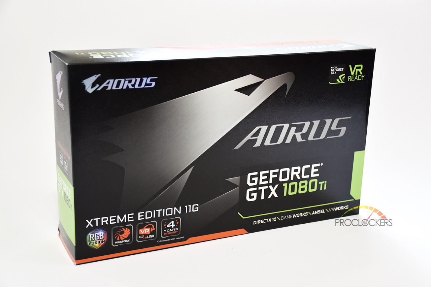 GIGABYTE AORUS GTX 1080 Ti XTREME Edition 11G Graphics Card Review ...