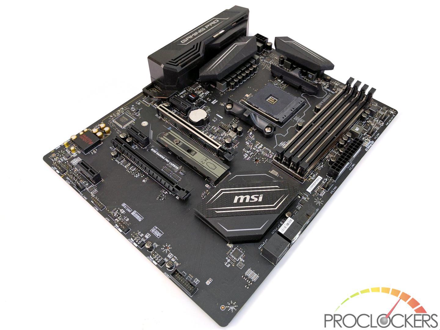 MSI B350 Gaming Pro Carbon Motherboard Review