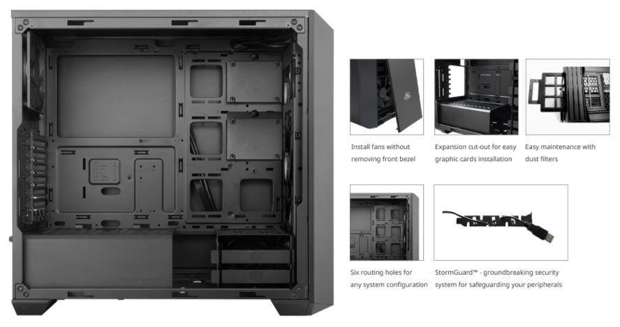 Cooler Master MasterBox 5 Mid-Tower Chassis Review