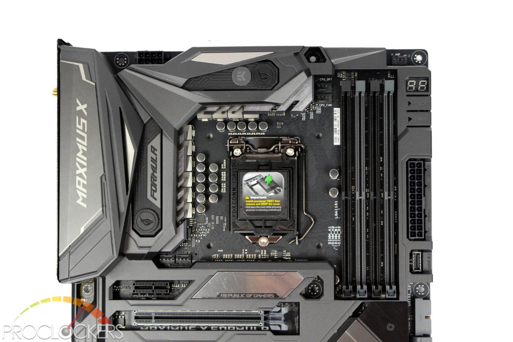 ASUS ROG Maximus X Formula Z370 Motherboard Review (Updated 2023