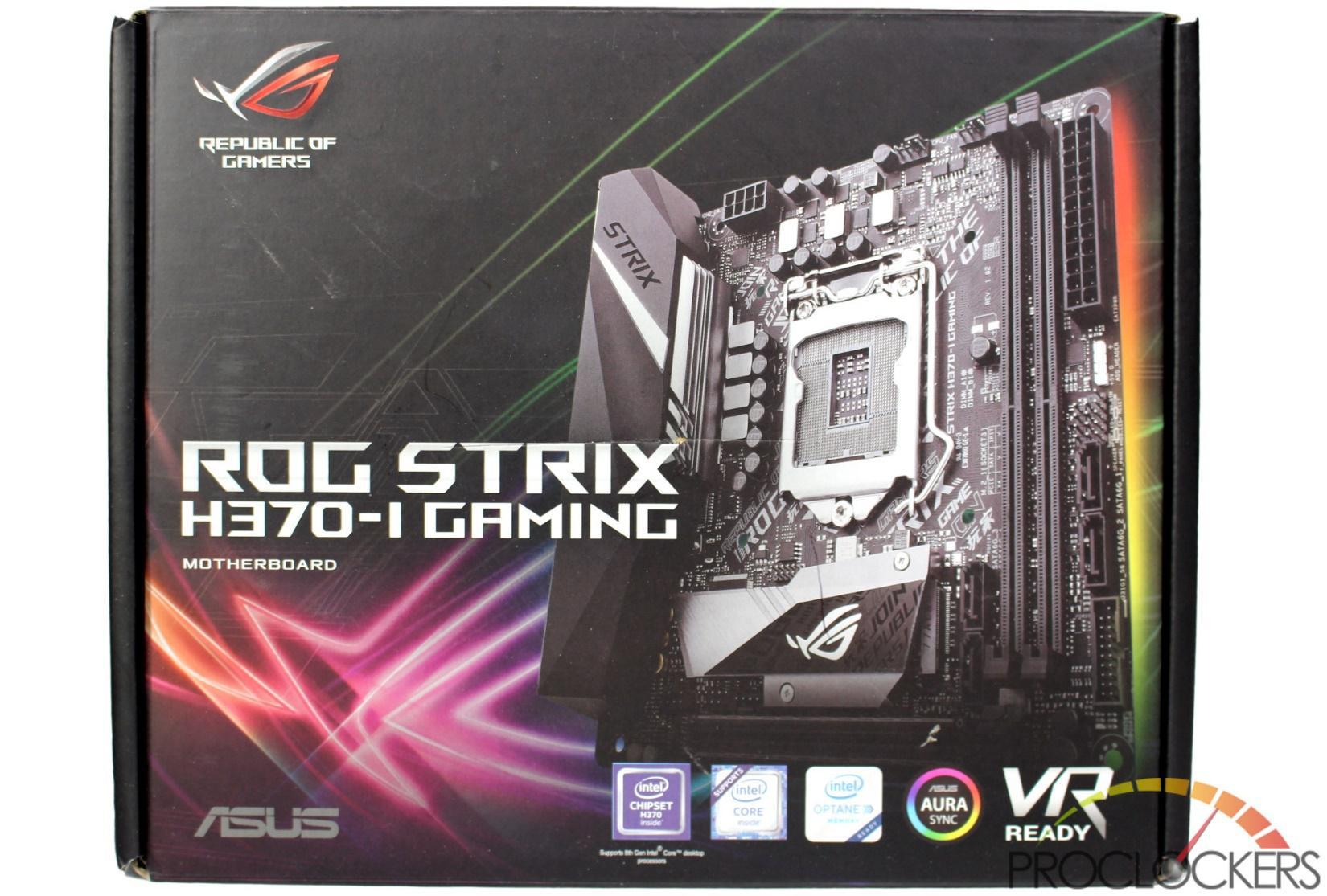 Asus Rog Strix H370 I Gaming Motherboard Review Page 3 Of 9 Proclockers