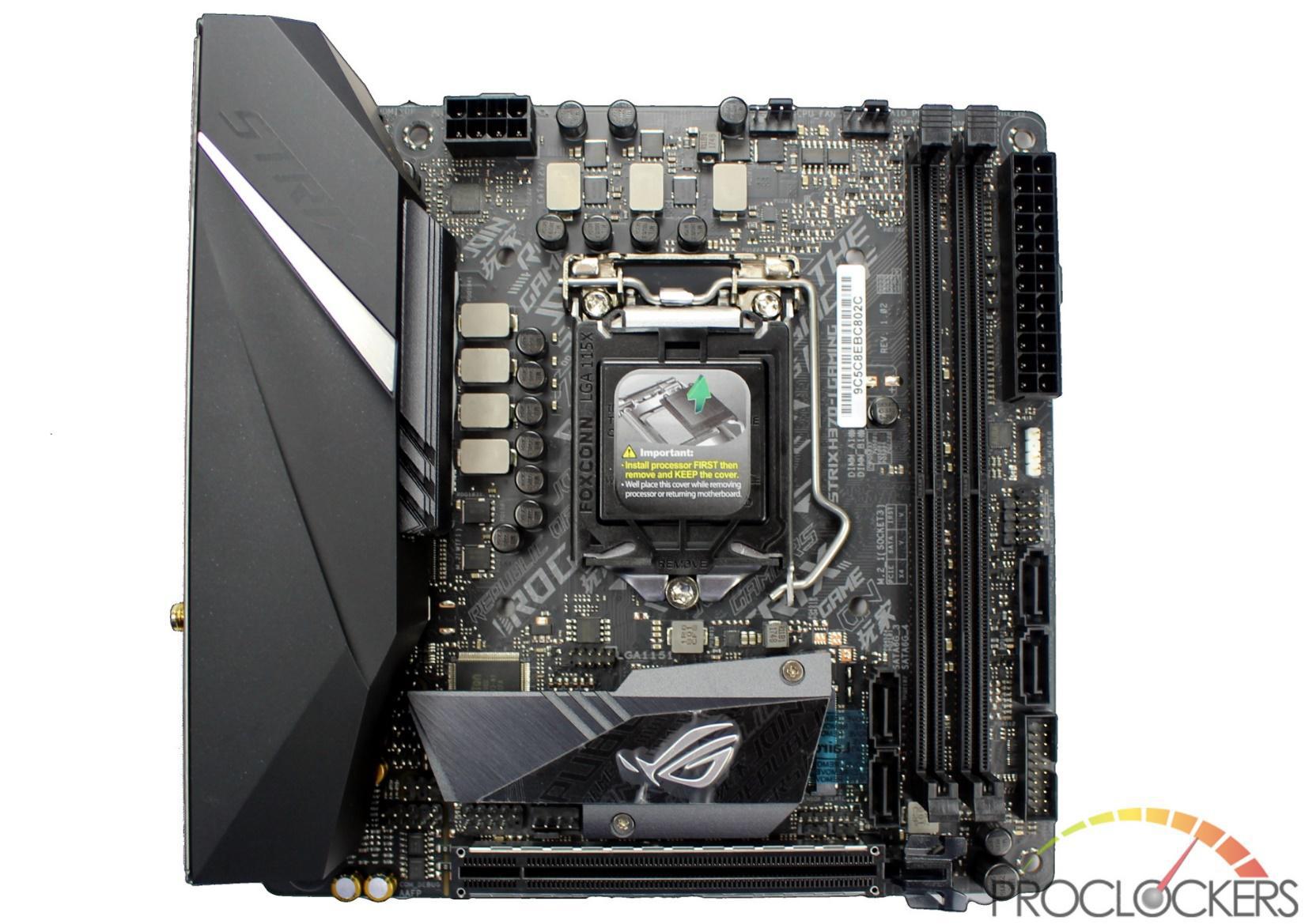 Asus Rog Strix H370 I Gaming Motherboard Review Page 4 Of 9 Proclockers