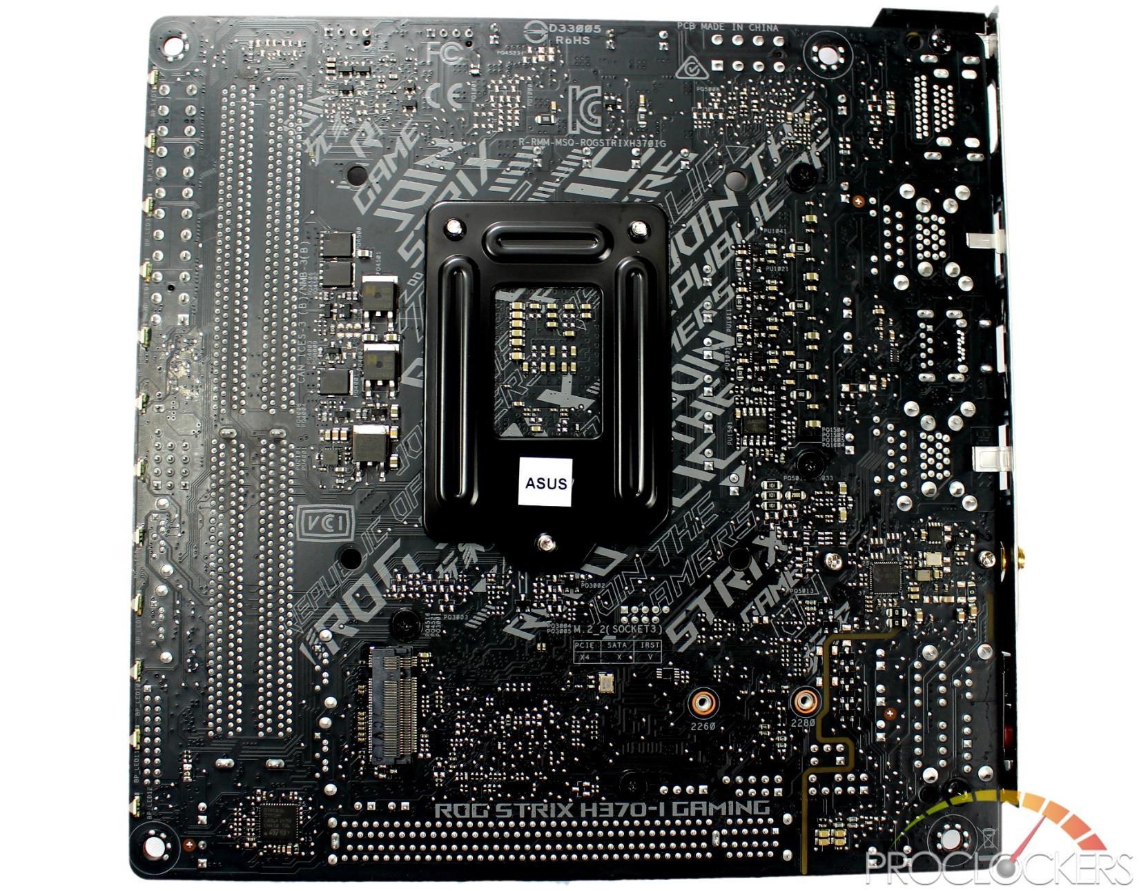 Asus Rog Strix H370 I Gaming Motherboard Review Page 4 Of 9 Proclockers