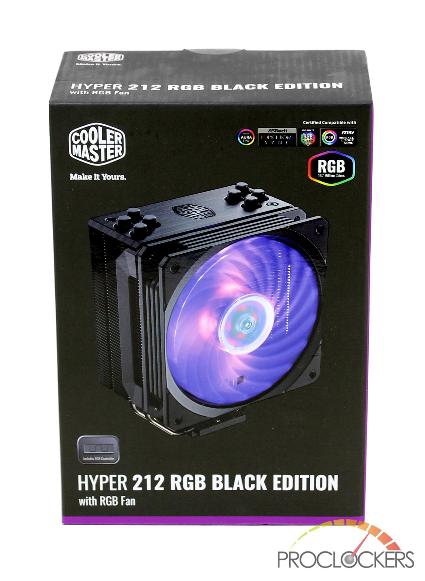 Unboxing Cooler Master Hyper 212 RGB Black Edition 