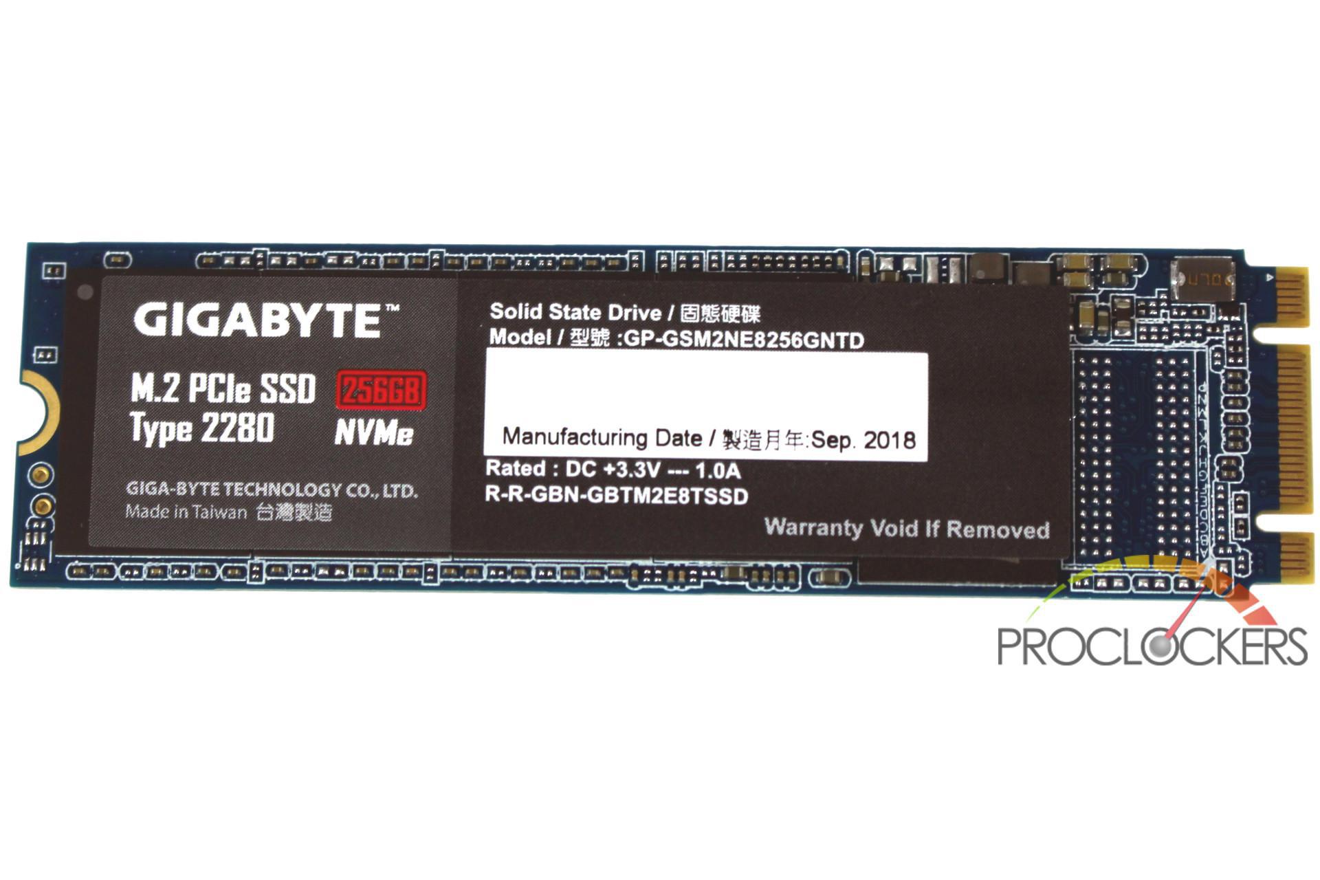 GIGABYTE M.2 2280 PCIe SSD 256GB Review Gaming Gorilla
