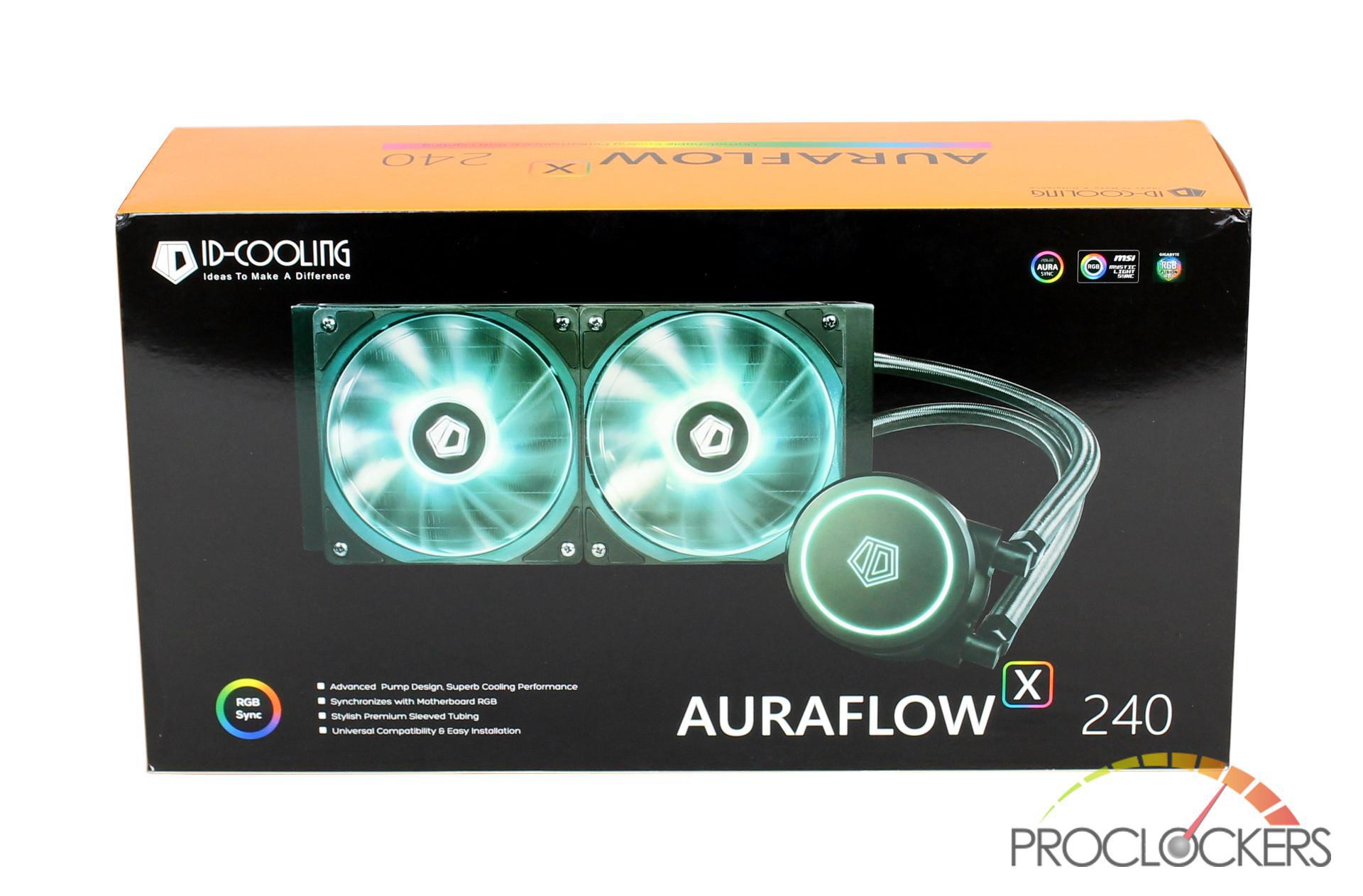 Id Cooling Auraflow X 240 Aio Cpu Cooler Review Gaming Gorilla