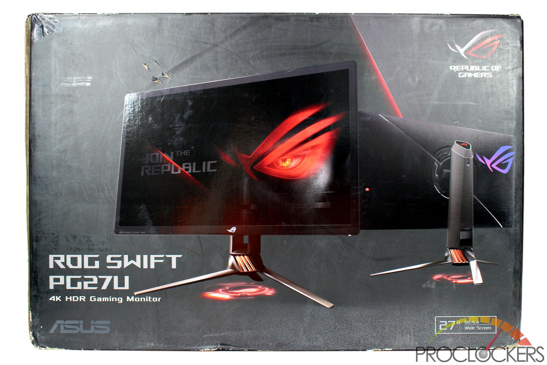 ASUS ROG Swift PG27U 4K 144Hz HDR Gaming Monitor Review (Updated