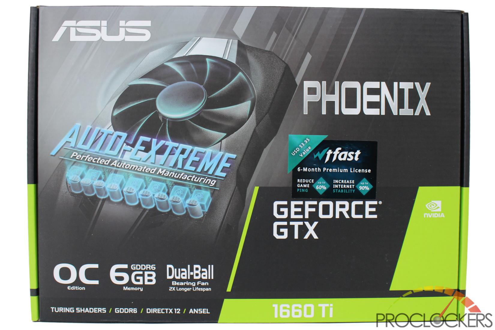 ASUS Phoenix GTX 1660 Ti OC Edition Review Updated 2024 Gaming