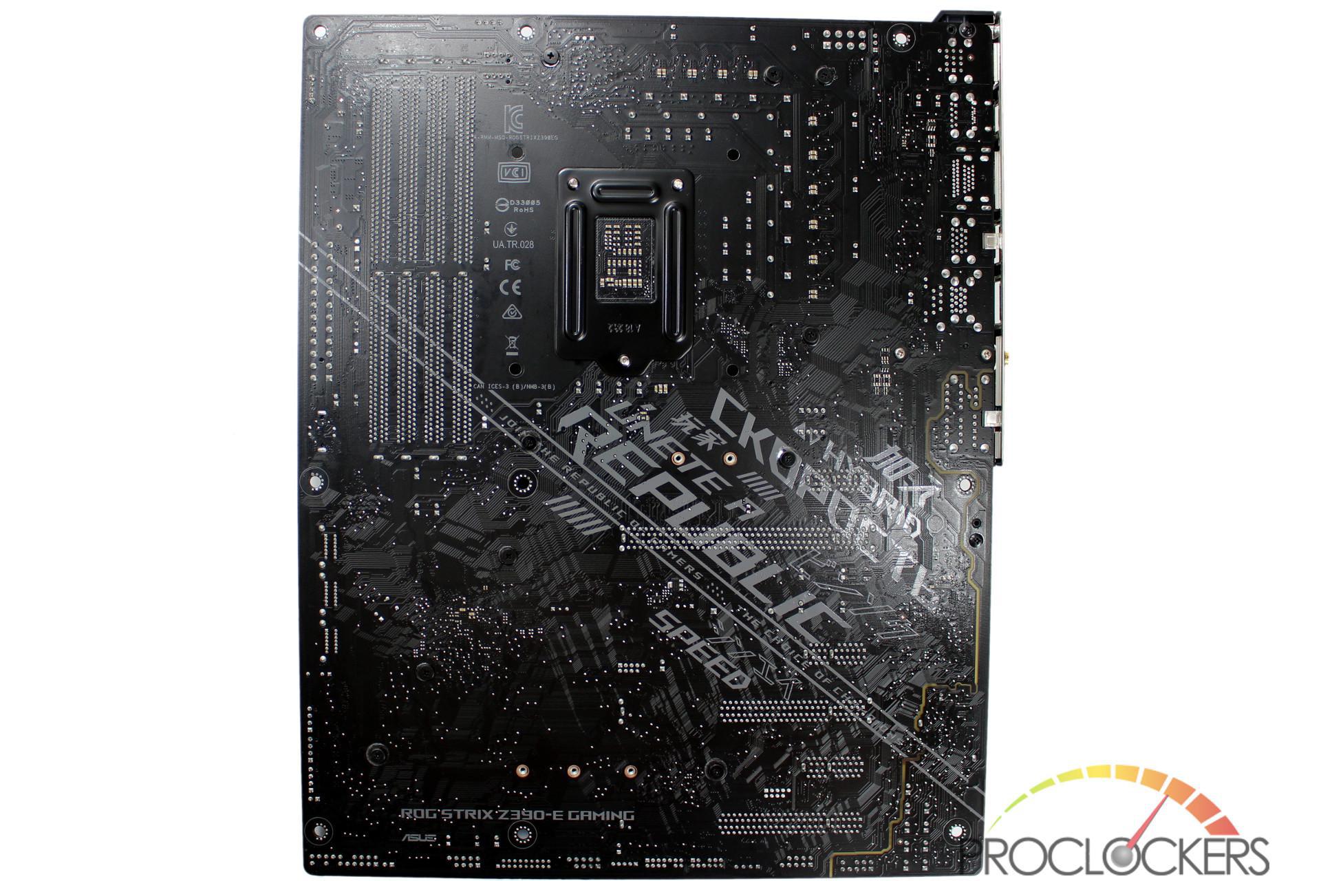 Asus Rog Strix Z390 E Gaming Motherboard Review Page 4 Of 9 Proclockers