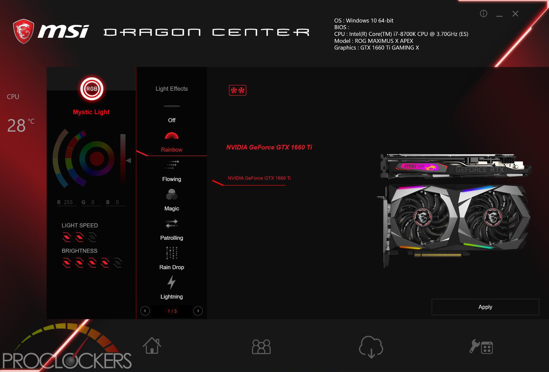 Msi dragon best sale center gtx 1660