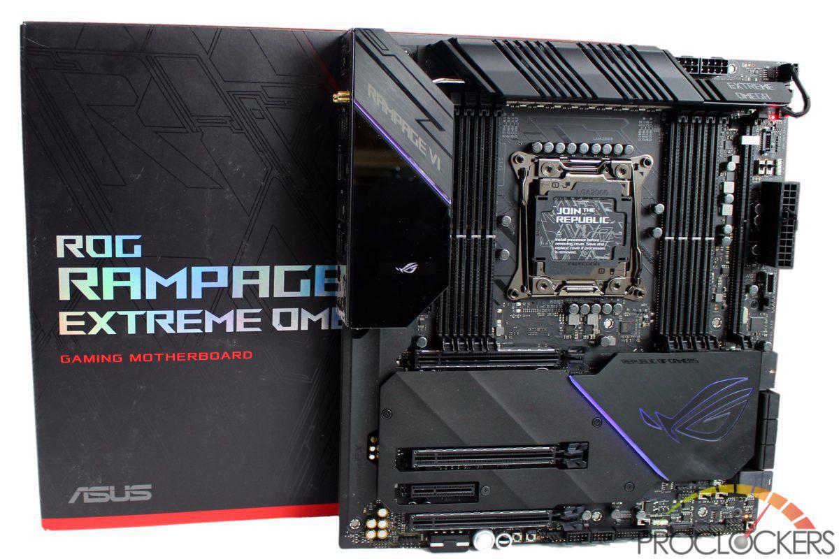 ASUS ROG Rampage VI EXTREME Omega X299 Motherboard Review | PROCLOCKERS