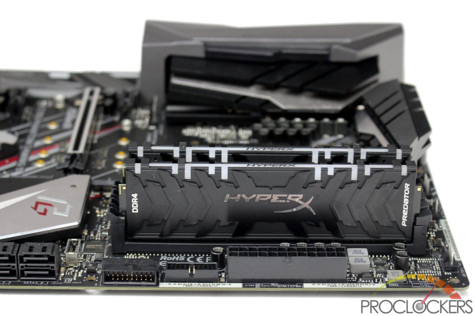 Тайминги оперативной памяти ddr4 3200 hyperx predator