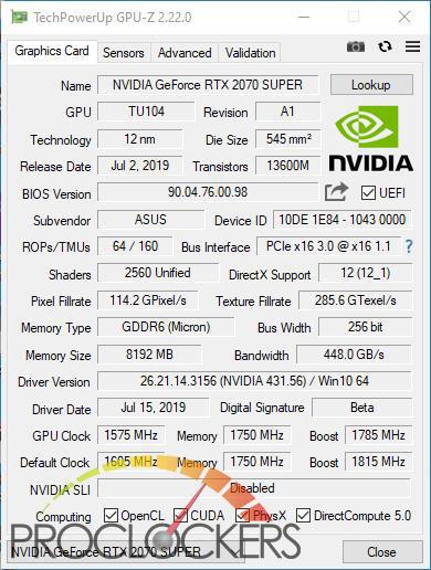 Dual GeForce RTX 2070 SUPER EVO OC Review (Updated 2023) Gaming