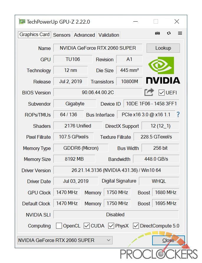 MSI 2060 Super Gaming X GPU | Gorilla