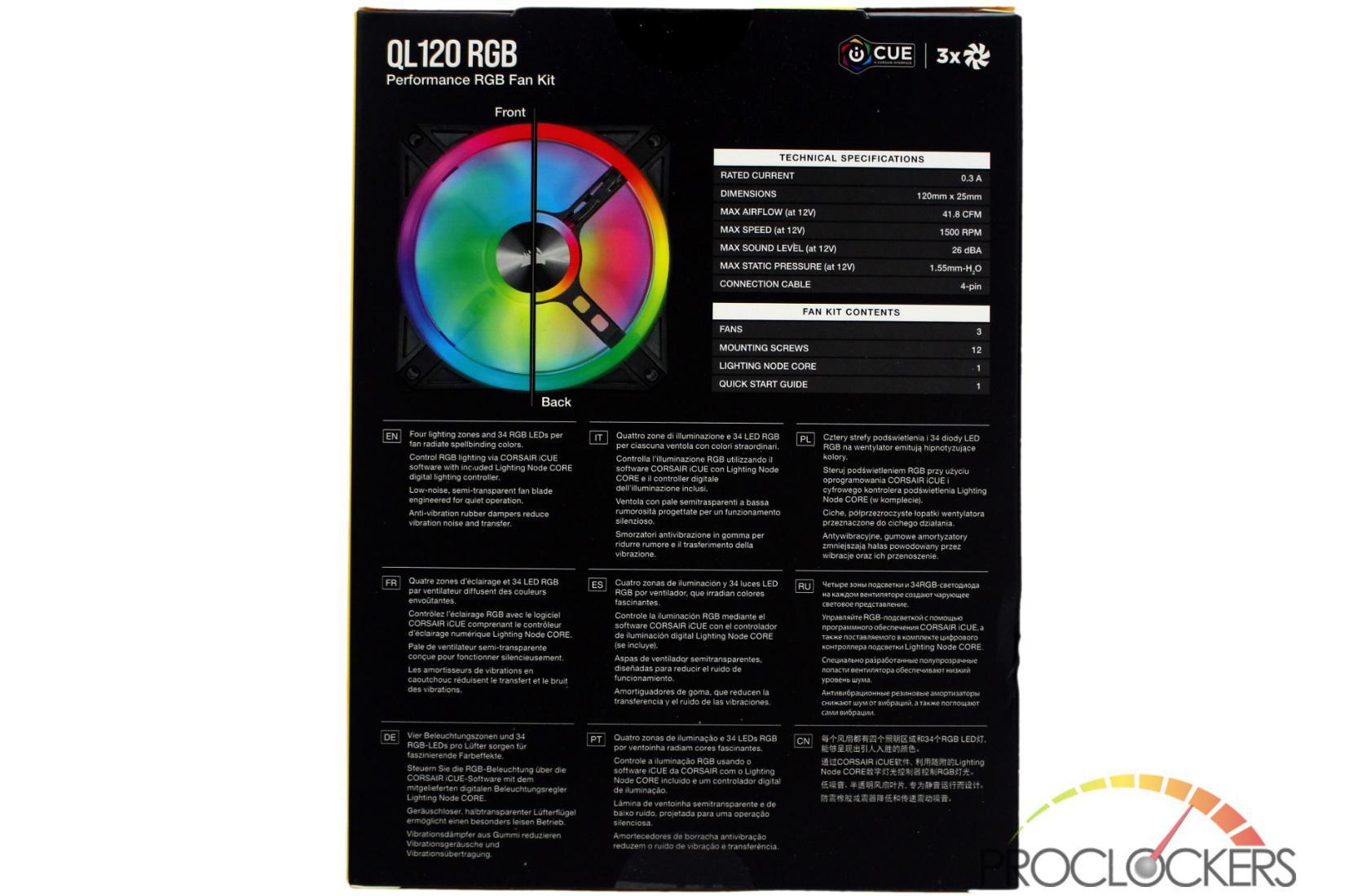 Corsair Ql Series Ql1 Rgb Fan Lighting Node Core Review Page 3 Of 6 Proclockers