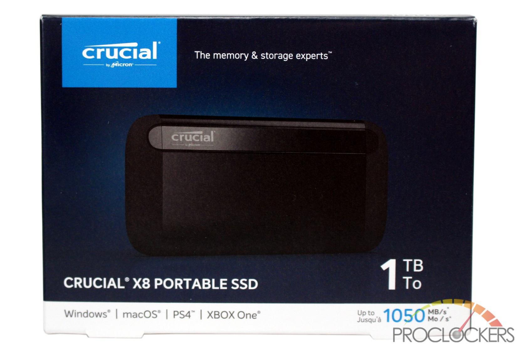 Crucial X8 1TB Portable SSD Review | Page 3 of 6 | PROCLOCKERS