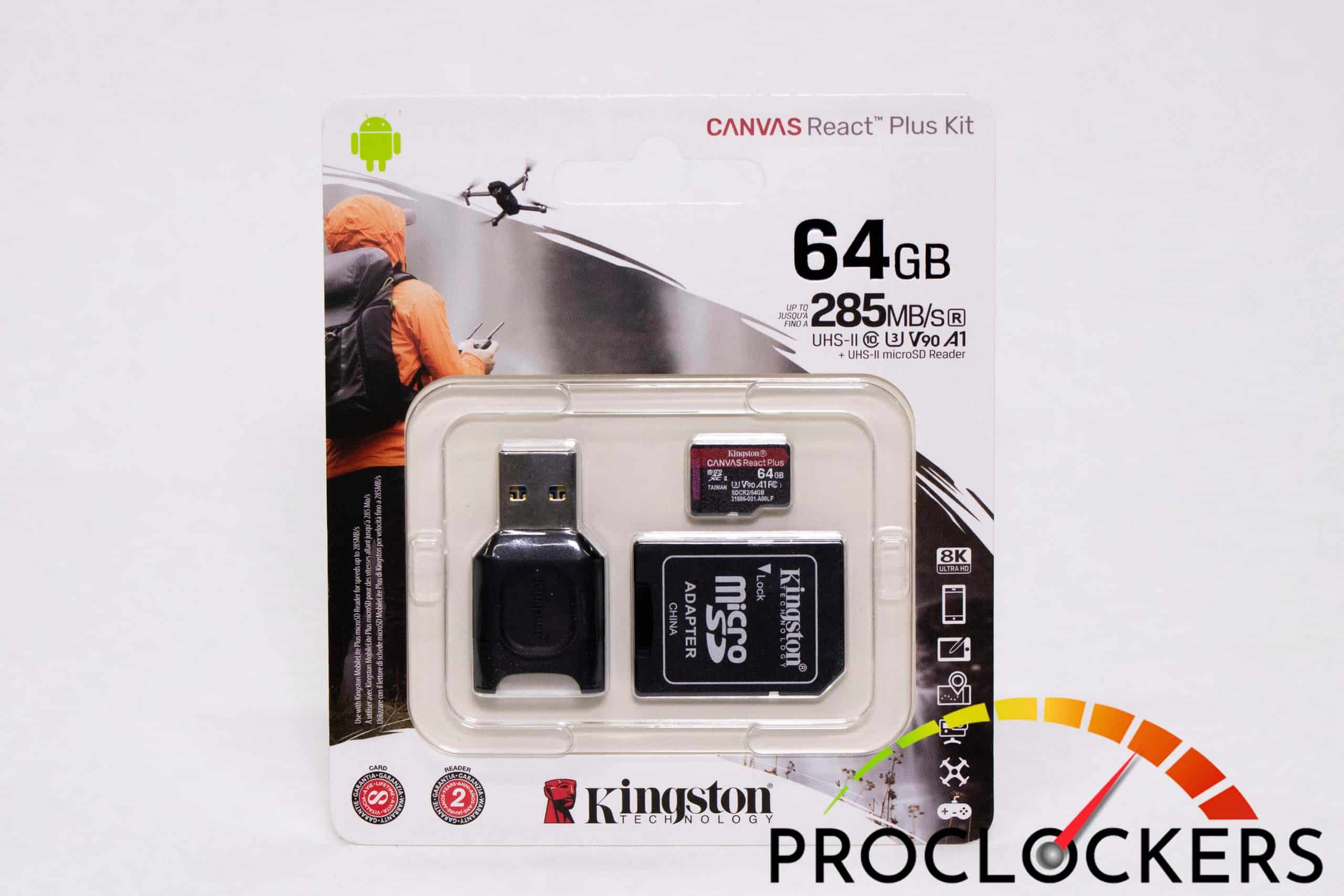 Kingston Canvas React Plus 64gb Microsdxc Uhs Ii Kit Review Proclockers