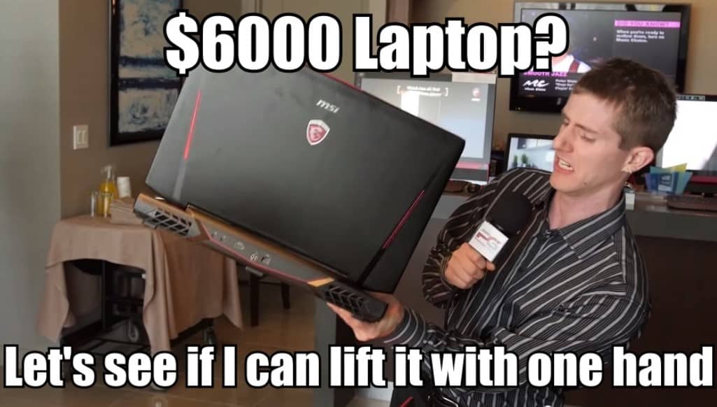6000 Laptop Linus Tech Tips Meme