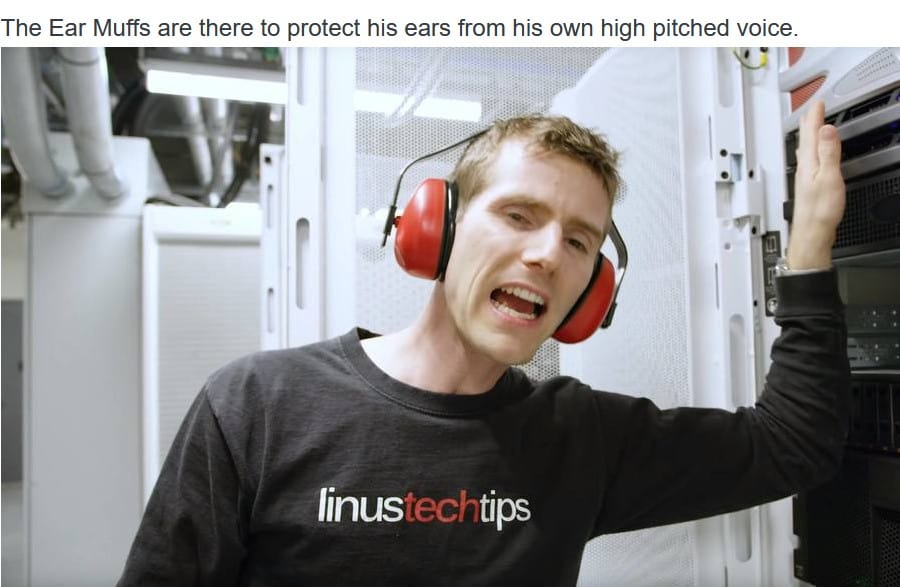 Linus Tech Tips Speed Test Meme