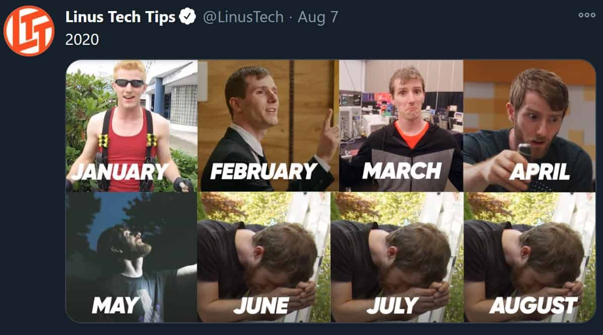 2020 Linus Tech Tips Meme