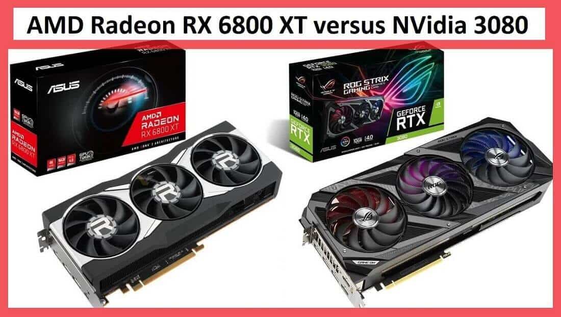 Is the Radeon RX 6800 XT better than the GeForce RTX 3080? - Quora