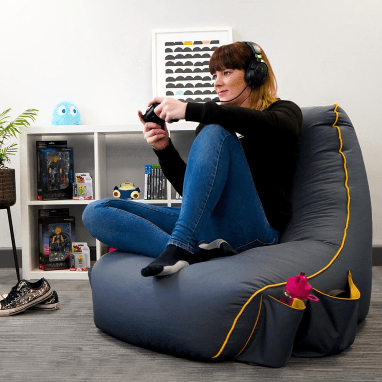 plush gaming bean bag chair