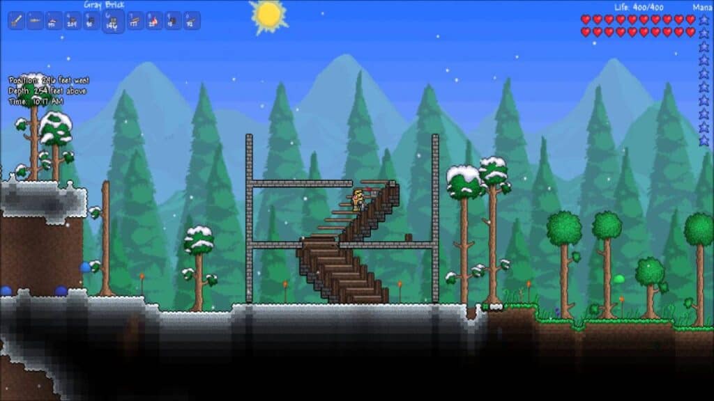 How to make stairs in Terraria PROCLOCKERS
